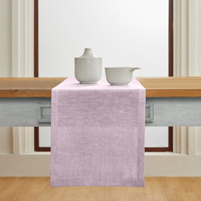 100% Pure Linen Table Runner - Athena