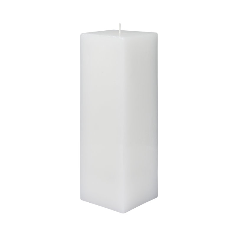 Pillar Candles Unscented Pillar Candle, White