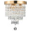 Cheyan  3-Light Crystal Chandelier Flush Mount Ceiling Light-63795574
