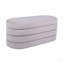 Banc avec rangement en velours