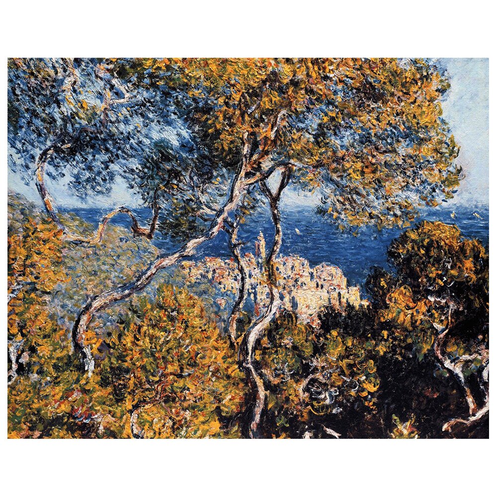 Leinwandbild Bordighera von Claude Monet