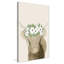 «Floral Crown Cow» par Lucille Price - Peinture-65863746-65863745