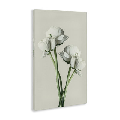 "White Flower Bundle", art mural sur toile par Incado