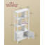 Jazmyne 154.5cm H x 74cm W Steel Standard Bookcase-103585938