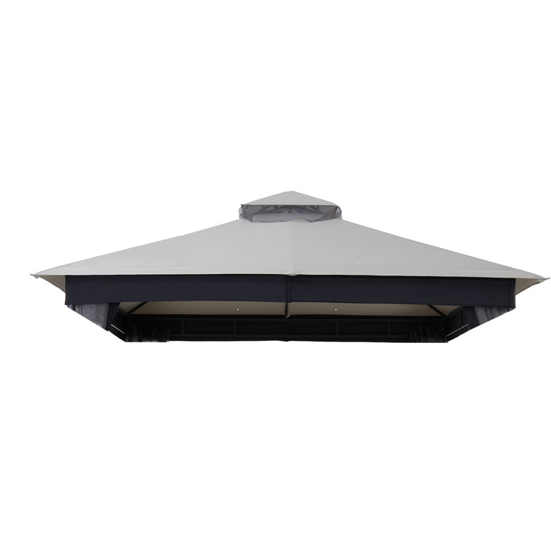 Pavillon de remplacement de pavillon de jardin seulement pour Starecho Modèle: PT0148A2S, gris