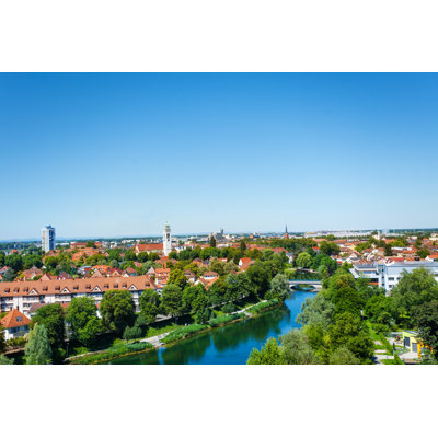 Stobie Kehl Village - Wrapped Canvas Print