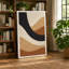 Flowing Forms Mid-Century - Wrapped Canvas-500871260-500871263