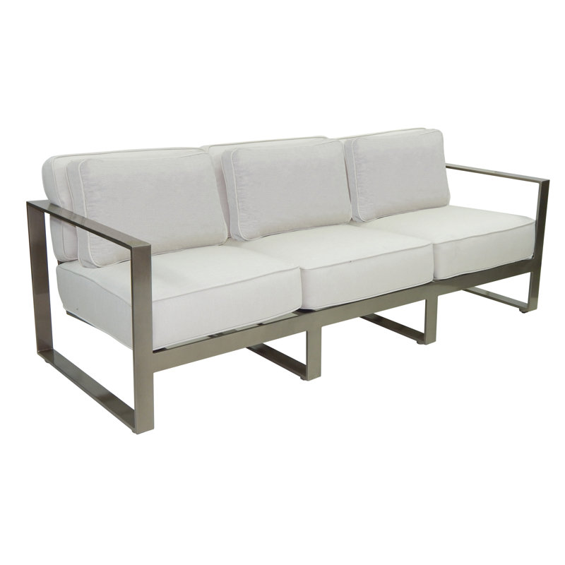 Park Place Cushioned Sofa w/Three Pillows