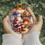Ornement en bois Père Noël au foyer