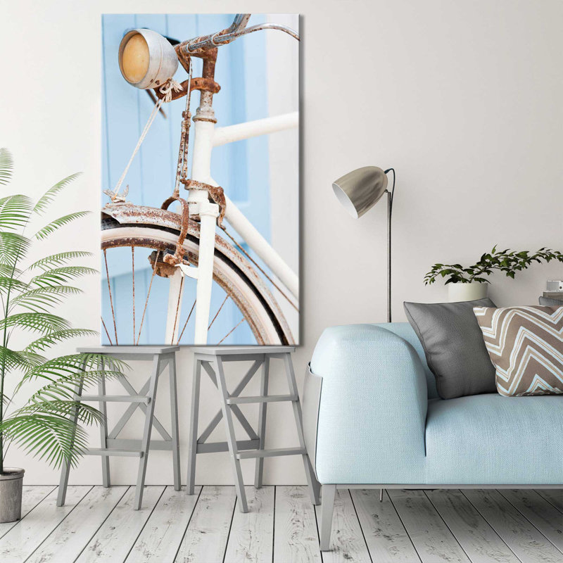Vieux vélo par - photographie, Toile tendue, H 60 po x l 36 po x P 1,5 po