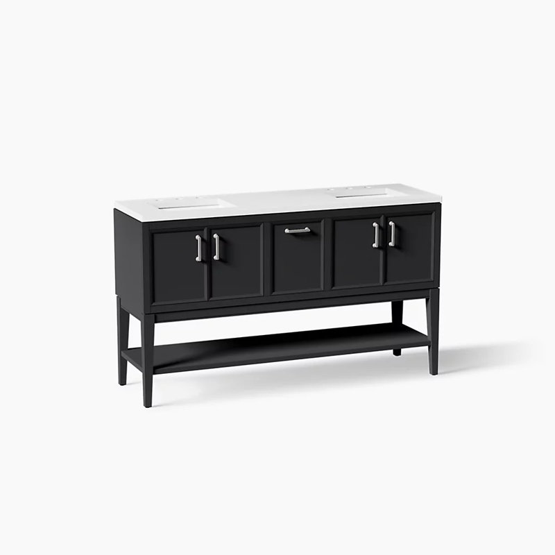 Ensemble de meuble-lavabo 60 po WinNow, Gris ardoise