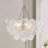 6-Light Swirled Bubble Glass Globe Chandelier-652111127