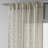 Deerk Open Weave Textured Sheer Curtains for Bedroom & Living Room Curtains - Single Panel Drapes-547269513-547269512