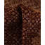Overdyed Hand-Knotted Wool Modern-Contemporary Brown Area Rug 6' 1" x 9' 0"