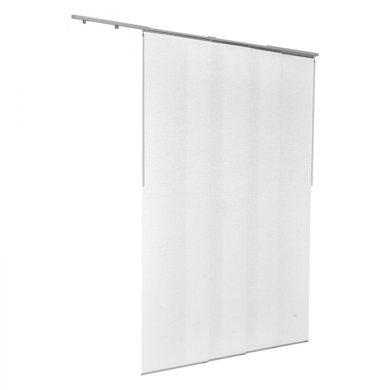 Semi Sheer Vertical Blind, White