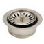Robinet distributeur d'eau chaude à poignée simple Calorah 10 "avec filtre, évier de cuisine et garniture d'élimination-98407120