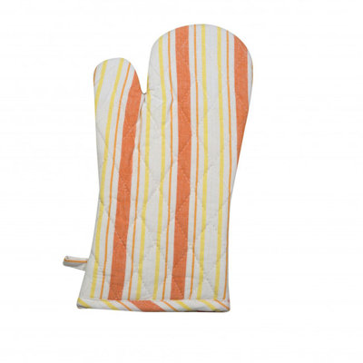 MDR Trading Inc. Striped Oven Mitt Set