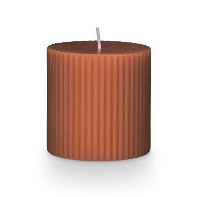 ILLUME Beautifully Done Medium Fragranced Pillar Candle, Blackberry Absinthe