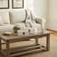 Ensemble de 2 boîtes de rangement Rustic Ivory