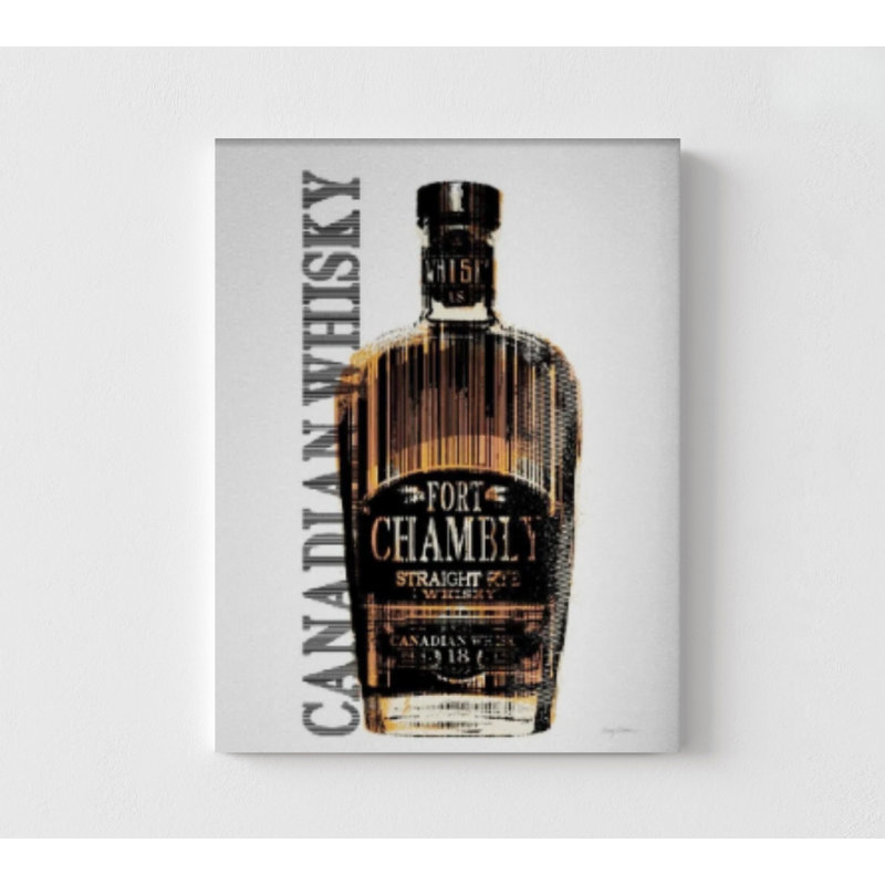 Canadian Whiskey, H 48 po x l 36 po, Ne s’applique pas, Impression sans cadre
