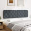 Coussin de tête de lit vidaXL gris foncé 183 cm vidaXL-2102021373-2102021375