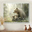 «Mother Bear with Cubs In Winter I», art mural ours-913636123-913636112-953535116