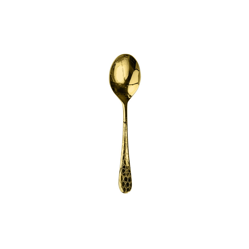 Cuillère à dessert Coccodrillo - 24 pièces, Oro