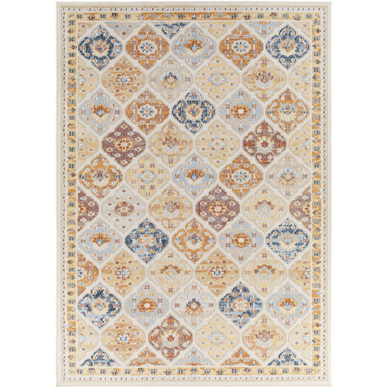 Janicki Oriental Indoor Rug, Rectangle 5' x 7'