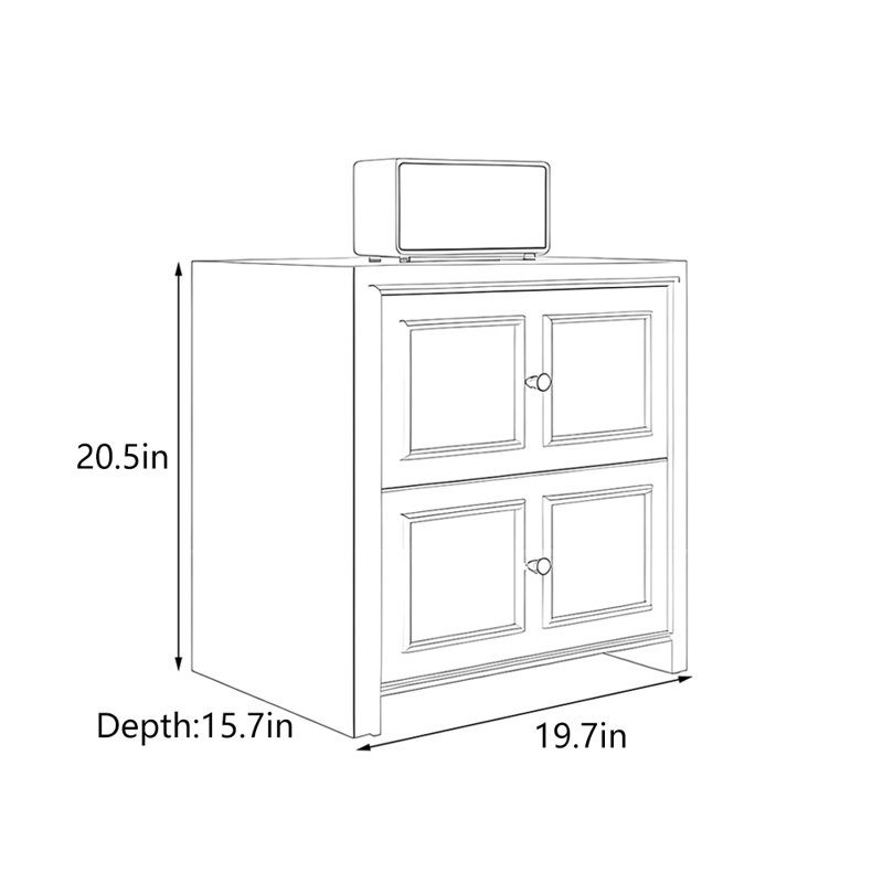 Commode d'entrée en bois massif chinois