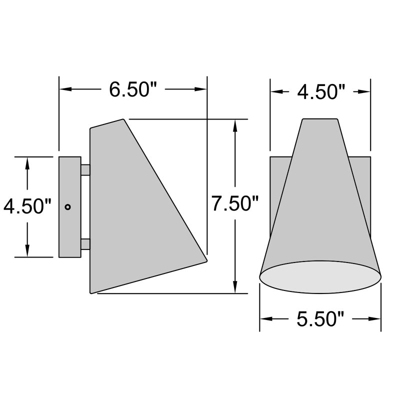 Hemani Steel Wall Light