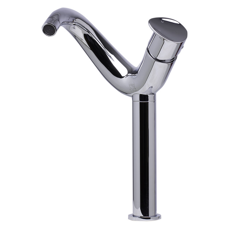 Wave Single-handle Bathroom Faucet, Polished Chrome