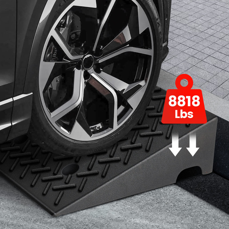 Rubber Curb Ramps（Set of 2）