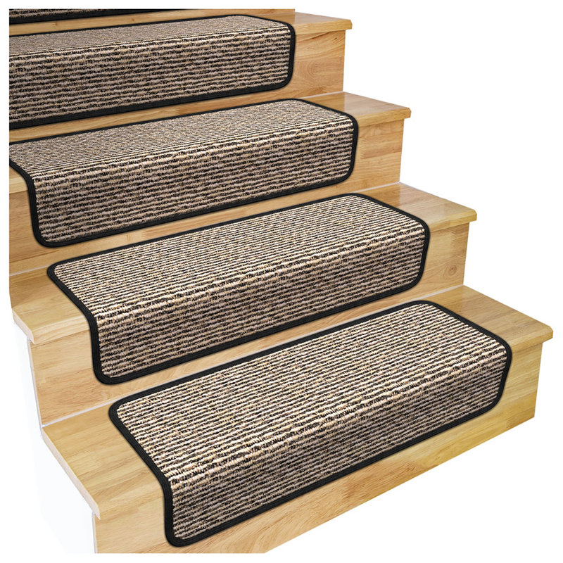 Tapis d'escalier Kathrine, Noir