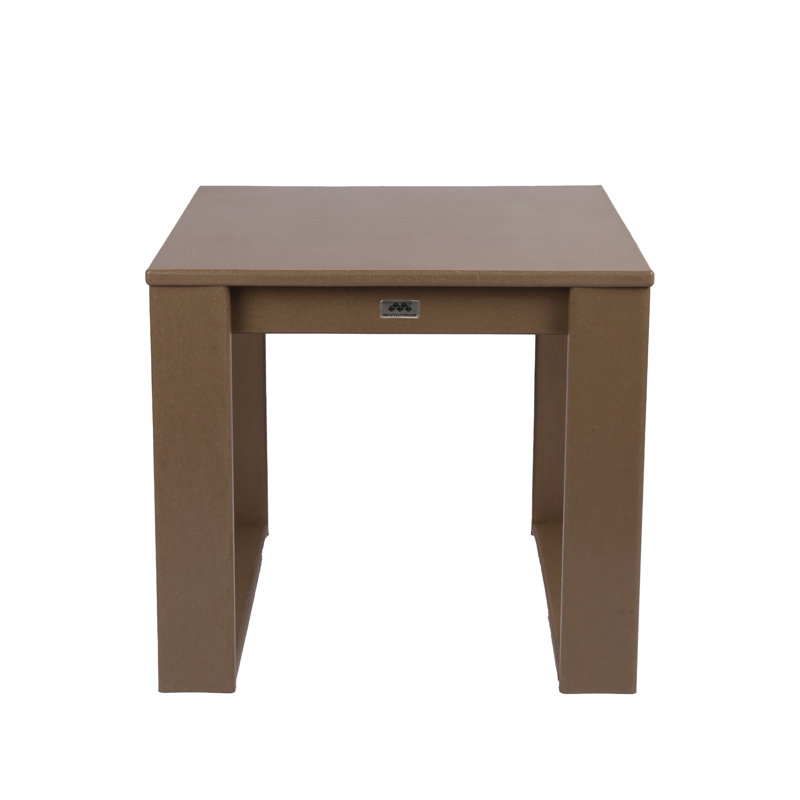 Table d'appoint moderne en teck, Brown
