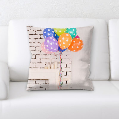 Datga Sharp Colors Throw Pillow