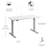 Move 60 Series Adjustable Metal Base Standing Desk-72596851-72596817