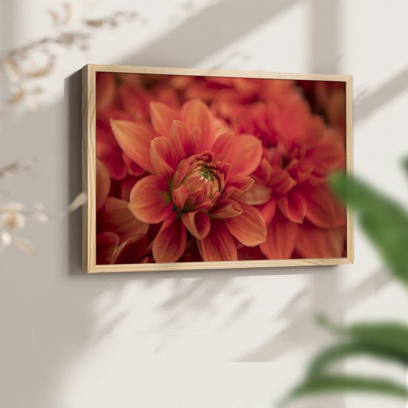 Spring Fire -Framed Print - Restickable, Natural, 11" H x 14" W