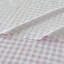 Ensemble de draps en vichy, microfibre prélavée ultra-douce-111658153-113713686