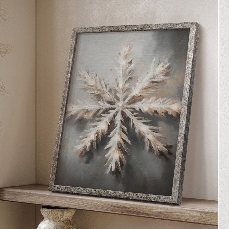 Art des Fêtes de Noël - Série 2 - CECXCIV, reproduction d'art encadrée - bois massif, H 21 po x l 17 po