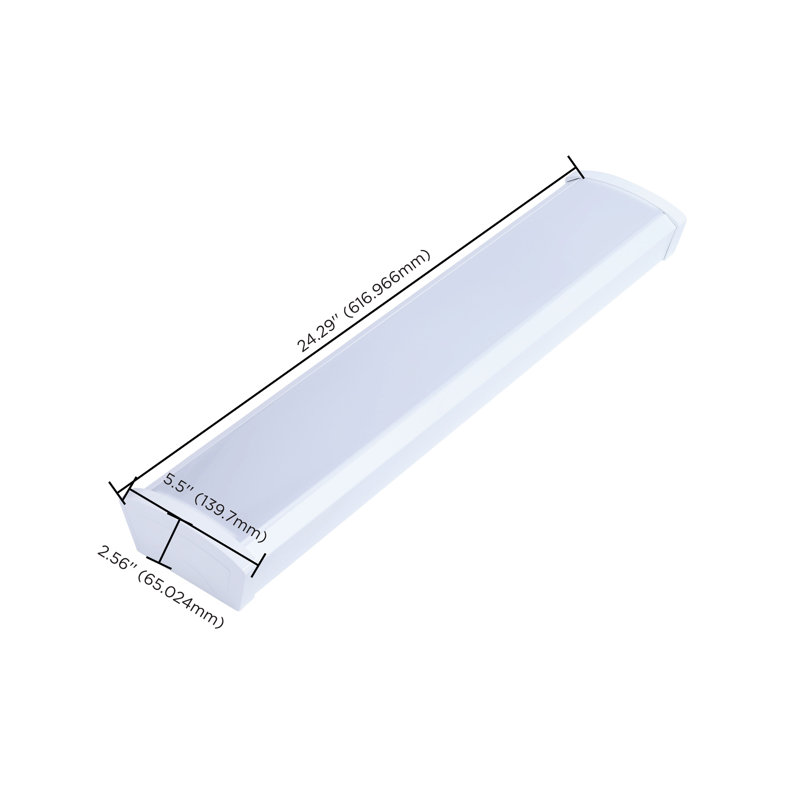 LED 2 Foot Ceiling Wrap 20 Watts 27K/30K/35K/40K/50K CCT Selectable  120-277 Volt