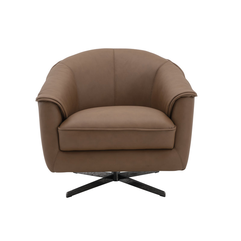 Chaise pivotante Sloan Cognac