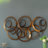 38.5x22x4.2" Seretha Gold Leaf Wall Décor
