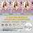 Vanity Desk with Mirror and Lights, Makeup Vanity with 5 Drawers and Hidden Jewelry Organizer-1470505122