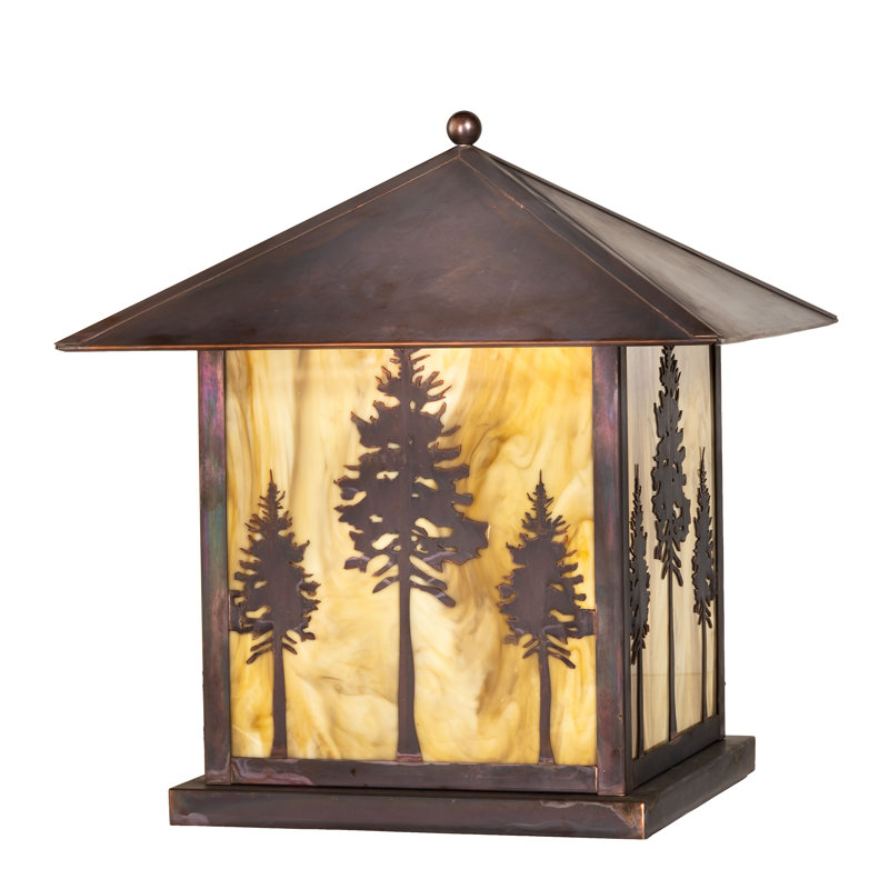 17" Square Great Pines Pier Mount