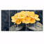 Jaune hydrangée jaune Focus I - Hortensia Wall Art - Art mural traditionnel pour le salon-537542036-537542035