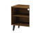 Brown Tv Stand Accommodating 50-59 Inch Tvs. 2 Storage Shelves & 1 Cabinet. Modern Entertainment Centre For Living Space. Functional Open Shelf Electronic Goods. Hidden Mid-Century Style Design.