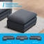 Chaise longue ergonomique en similicuir