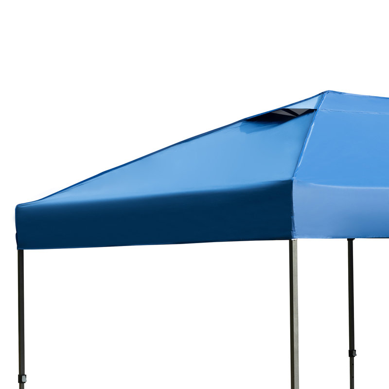 10X30 Pop Up Canopy With Sidewalls, Blue