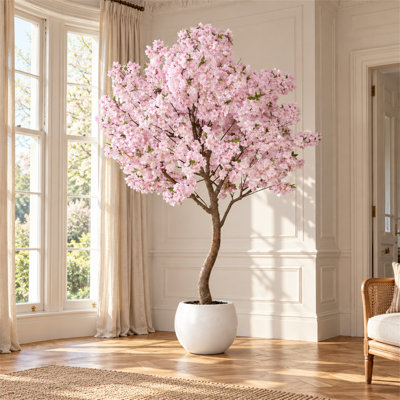 260 cm H Faux Tree Plant in Plastic
