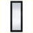 Black Oak Full Length Standing Mirror | Modern Freestanding Floor Mirror for Living Room, Bedroom, Entryway